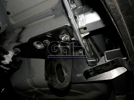 Фаркоп оцинкованный Galia T056C для Toyota Auris хетчбек 2007-2013, 2013-