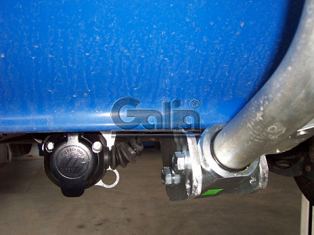 Фаркоп оцинкованный Galia S081A для Skoda Fabia хетчбек 2000-2007, 2007-2014