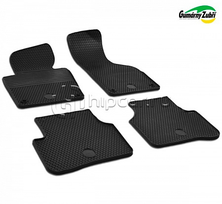 Коврики салона VW Passat B6 2005-> / B7 2011-> (фиксаторы 2007->)
