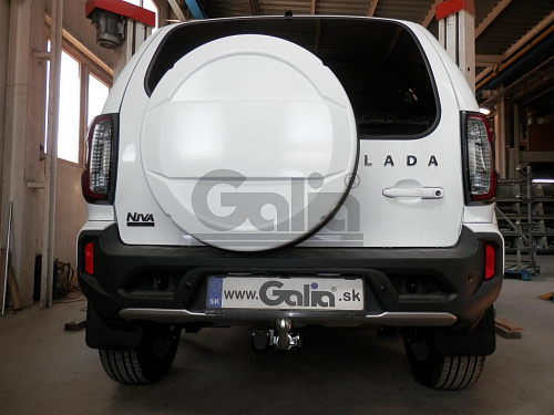 Фаркоп оцинкованный Galia L028C для Lada Niva Travel 2021-, Chevrolet Niva 2123 2008-2020, Lada Niva 2020-2021