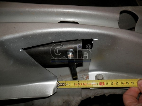 Фаркоп оцинкованный Galia V084C для Volvo XC70 2007-2016
