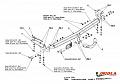 Фаркоп IMIOLA T.024 Toyota Avensis универсал 2003-2009