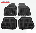 Коврики салона VW Caddy 11/2003-> 5-мест. (4 части) с бортиками полиуретановые