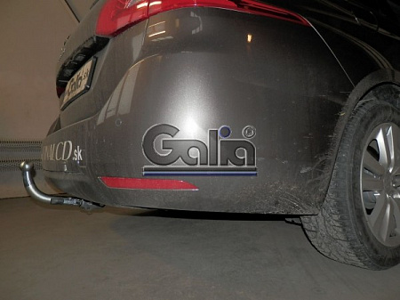 Фаркоп оцинкованный Galia C068C для Citroen C4 Picasso, C4 Grand Picasso 2013-, Peugeot 308 хетчбек, универсал 2013-