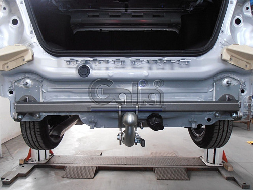 Фаркоп оцинкованный Galia C063C для Chevrolet Aveo седан 2012-
