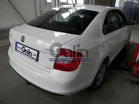 Фаркоп оцинкованный Galia S104A для Skoda Rapid лифтбек/универсал 2013-, SEAT Toledo седан 2013-