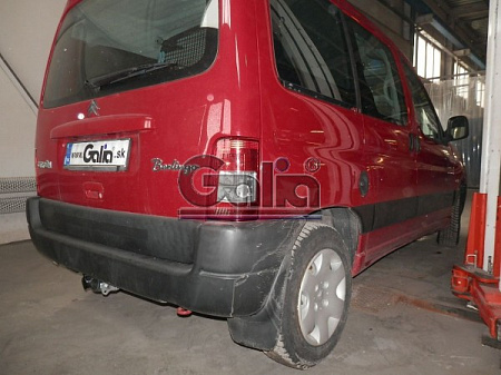 Фаркоп оцинкованный Galia C043A для Citroen Berlingo I 1996-2008, Berlingo First 2008-, Peugeot Partner I 1996-2008, Partner Origin 2008-