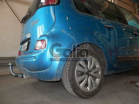 Фаркоп оцинкованный Galia C059A для Citroen C3 Picasso 2009-2017