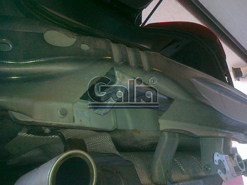 Фаркоп оцинкованный Galia V070A для Volvo XC60 2010-