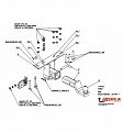 Фаркоп IMIOLA N.202 Nissan Pathfinder 2004-2014