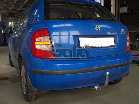 Фаркоп оцинкованный Galia S081A для Skoda Fabia хетчбек 2000-2007, 2007-2014