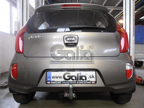 Фаркоп оцинкованный Galia K036A для Kia Picanto 2011-