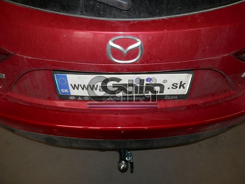 Фаркоп оцинкованный Galia M132A для Mazda 3 хетчбек 2014-