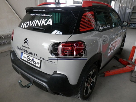 Фаркоп оцинкованный Galia C073C для Citroen C3 Aircross 2018-