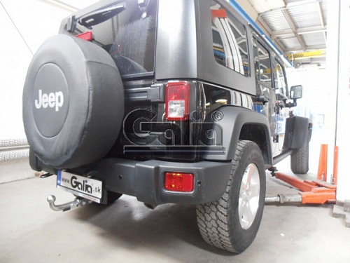 Фаркоп оцинкованный Galia J008A для Jeep Wrangler JK 2007-