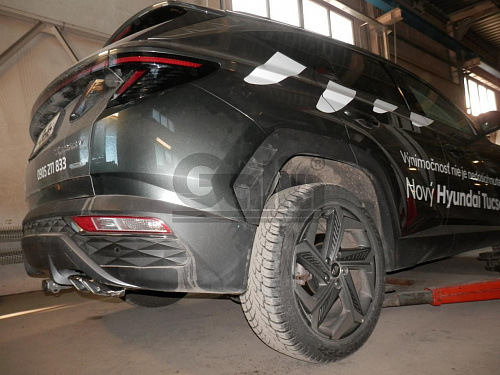 Фаркоп оцинкованный Galia H109C для HYUNDAI Tucson 2020-