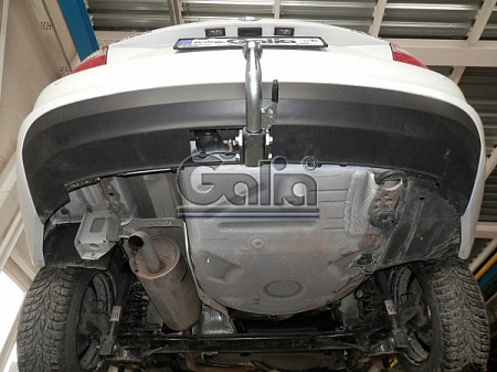 Фаркоп оцинкованный Galia S104C для Skoda Rapid лифтбек/универсал 2013-, SEAT Toledo седан 2013-