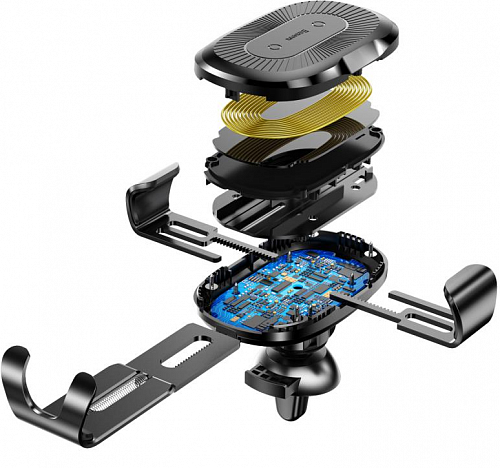 Baseus Wireless Charger Gravity Car Mount black
