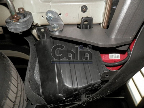 Фаркоп оцинкованный Galia K038A для Kia Carens 2013-