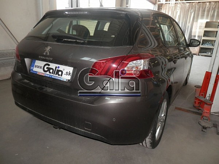 Фаркоп оцинкованный Galia C068C для Citroen C4 Picasso, C4 Grand Picasso 2013-, Peugeot 308 хетчбек, универсал 2013-