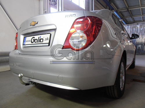 Фаркоп оцинкованный Galia C063C для Chevrolet Aveo седан 2012-