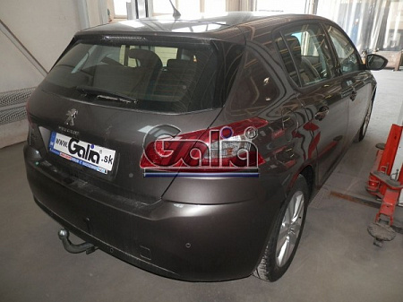 Фаркоп оцинкованный Galia C068A для Citroen C4 Picasso, C4 Grand Picasso 2013-, Peugeot 308 хетчбек, универсал 2013-