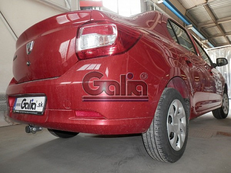 Фаркоп оцинкованный Galia D043C для Renault Logan II седан 2014-