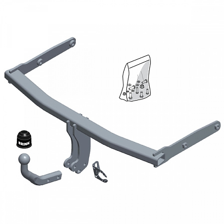 Фаркоп Brink (Thule) 610800 для Audi A4 8W2,B9 15-