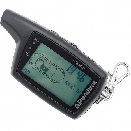 Брелок Pandora DX 50B (LCD DXL 078 black)