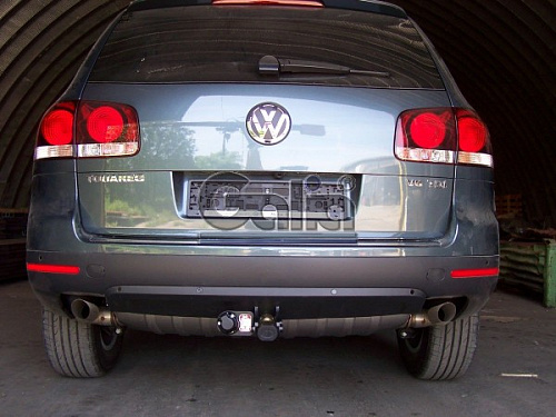 Фаркоп оцинкованный Galia V052C для Audi Q7 2006-2015, Porsche Cayenne 2002-2010, 2010-, Volkswagen Touareg 2002-2010, 2010-