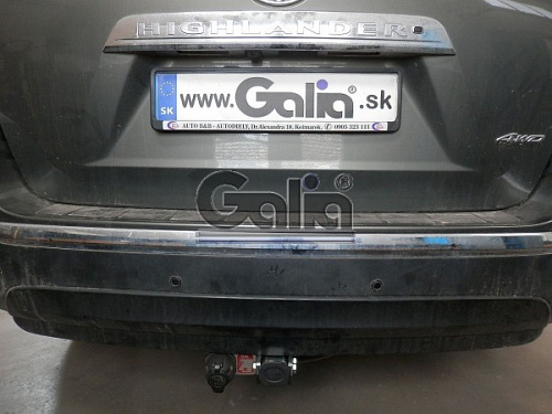 Фаркоп оцинкованный Galia T068A для Toyota Highlander 2010-2014