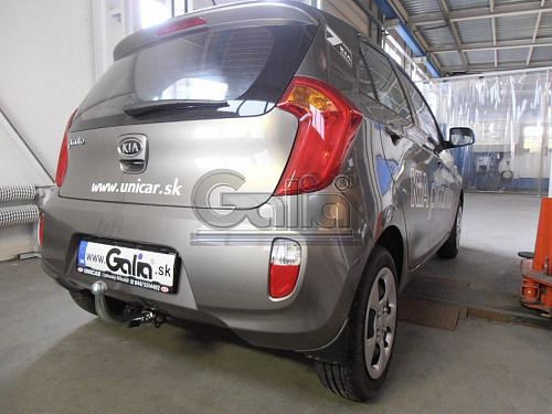 Фаркоп оцинкованный Galia K036A для Kia Picanto 2011-