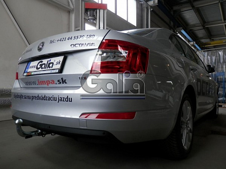Фаркоп оцинкованный Galia S105C для Skoda Octavia седан/универсал 2013-