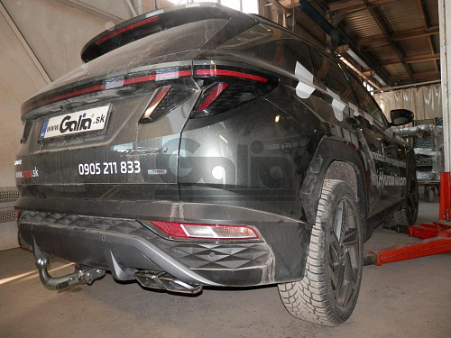 Фаркоп оцинкованный Galia H109A для HYUNDAI Tucson 2020-
