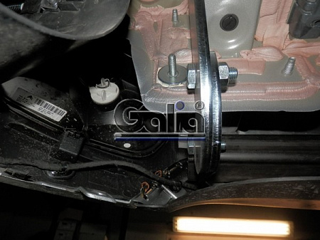 Фаркоп оцинкованный Galia C068C для Citroen C4 Picasso, C4 Grand Picasso 2013-, Peugeot 308 хетчбек, универсал 2013-