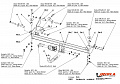 Фаркоп IMIOLA F.001 Fiat Brava 1995-2001