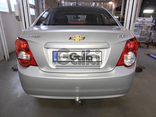 Фаркоп оцинкованный Galia C063A для Chevrolet Aveo седан 2012-