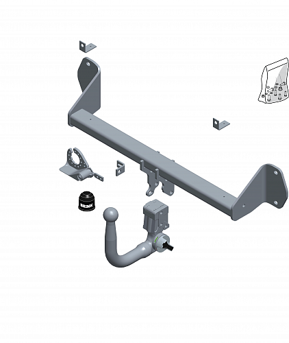 Фаркоп Brink (Thule) 594200 для Mercedes Vito (2014 - )