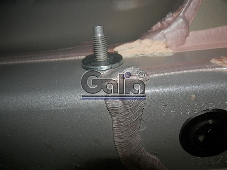 Фаркоп оцинкованный Galia C068C для Citroen C4 Picasso, C4 Grand Picasso 2013-, Peugeot 308 хетчбек, универсал 2013-