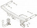 Фаркоп Brink (Thule) 610900 для Audi A4 (2015-)