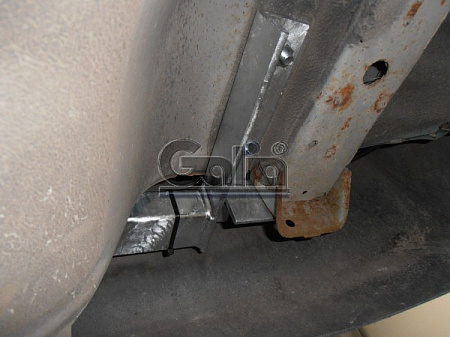 Фаркоп оцинкованный Galia H012A для Honda Civic хетчбек 5 дверей 2000-2003