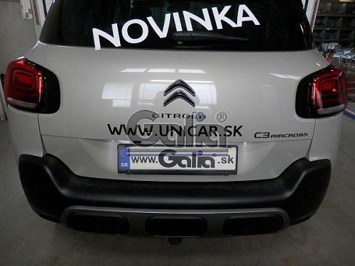 Фаркоп оцинкованный Galia C073A для Citroen C3 Aircross 2018-