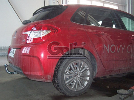 Фаркоп оцинкованный Galia C038A для Citroen C4 седан/хетчбек 2004-2010, 2010-, Peugeot 307, 308 хетчбек 3/5 дверей 2001-2007, 2007-2012