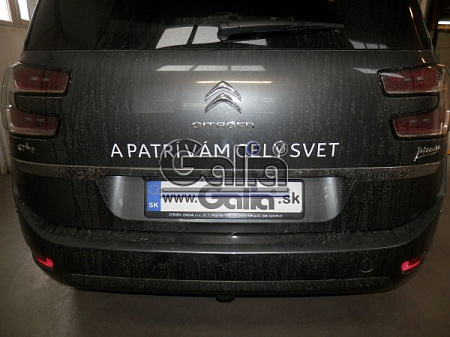 Фаркоп оцинкованный Galia C068C для Citroen C4 Picasso, C4 Grand Picasso 2013-, Peugeot 308 хетчбек, универсал 2013-
