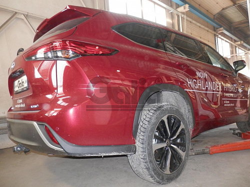 Фаркоп оцинкованный Galia T077C для TOYOTA HIGHLANDER 2019-