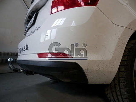 Фаркоп оцинкованный Galia S104A для Skoda Rapid лифтбек/универсал 2013-, SEAT Toledo седан 2013-