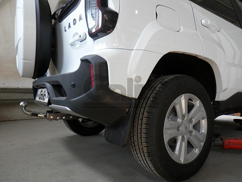 Фаркоп оцинкованный Galia L028A для Lada Niva Travel 2021-, Chevrolet Niva 2123 2008-2020, Lada Niva 2020-2021
