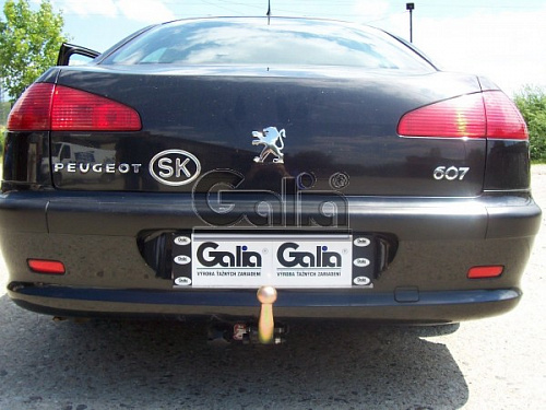 Фаркоп оцинкованный Galia P022A для Peugeot 607 2000-2010