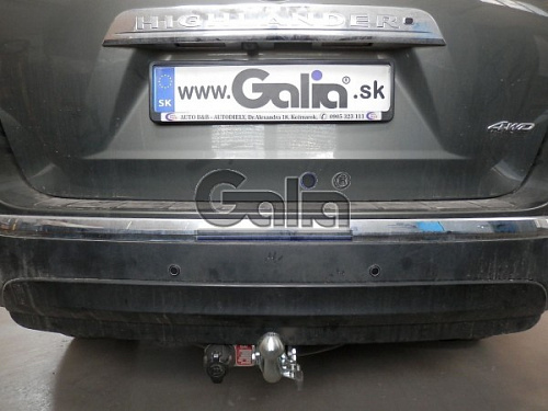 Фаркоп оцинкованный Galia T068A для Toyota Highlander 2010-2014