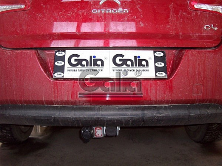 Фаркоп оцинкованный Galia C038C для Citroen C4 2004-2010, 2010-, Peugeot 307 2001-2007, Peugeot 308 2007-2012